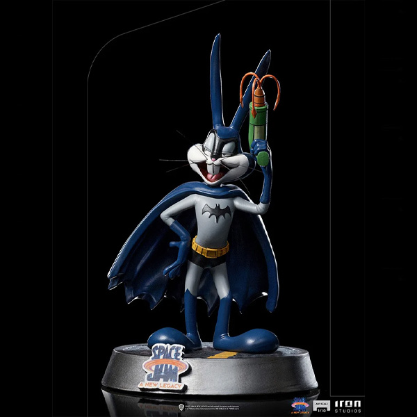 Iron Studios Space Jam A New Legacy Batman Bugs Bunny Art Scale 1:10 Scale Statue